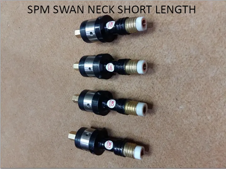 SPM short swan neck for welding torch